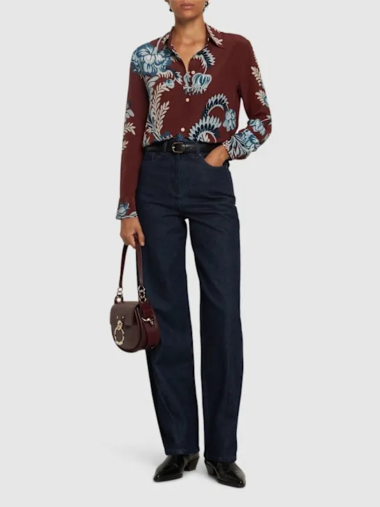 Etro   Printed silk shirt 