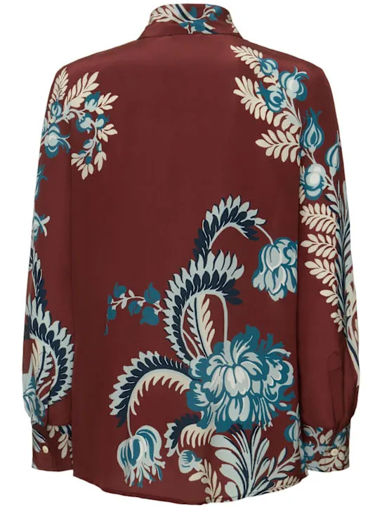 Etro   Printed silk shirt 