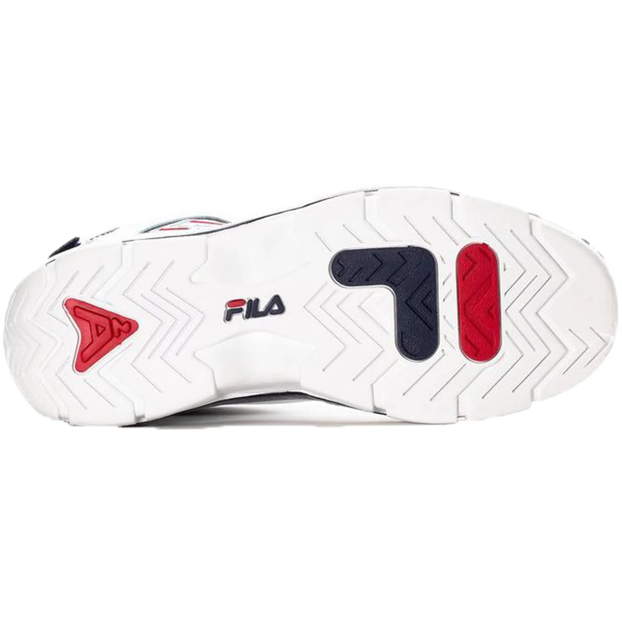 Fila Men's 1BM00866 125 Grant Hill 2 White Navy Red Basketball Shoes