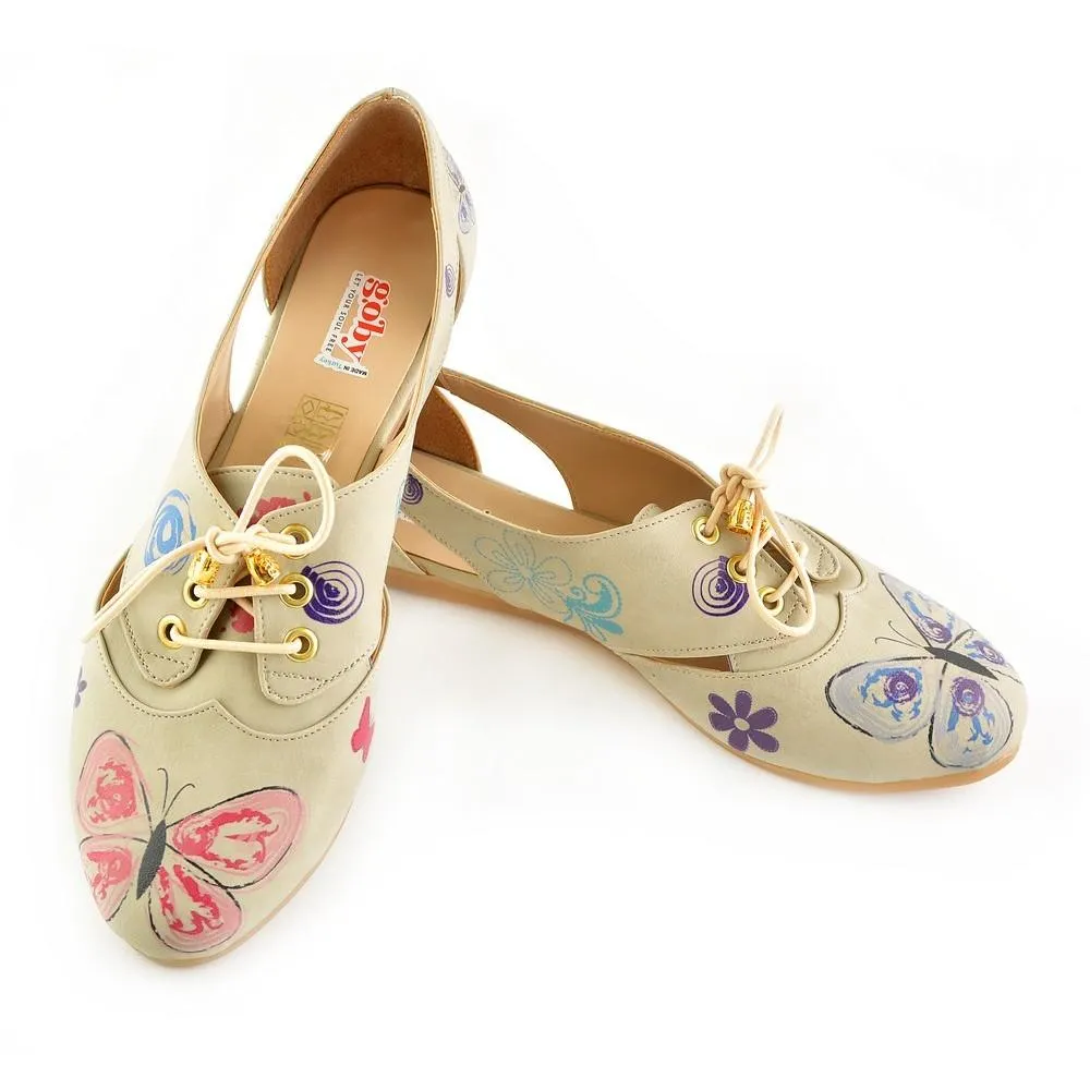 Flowers Ballerinas Shoes YAB107