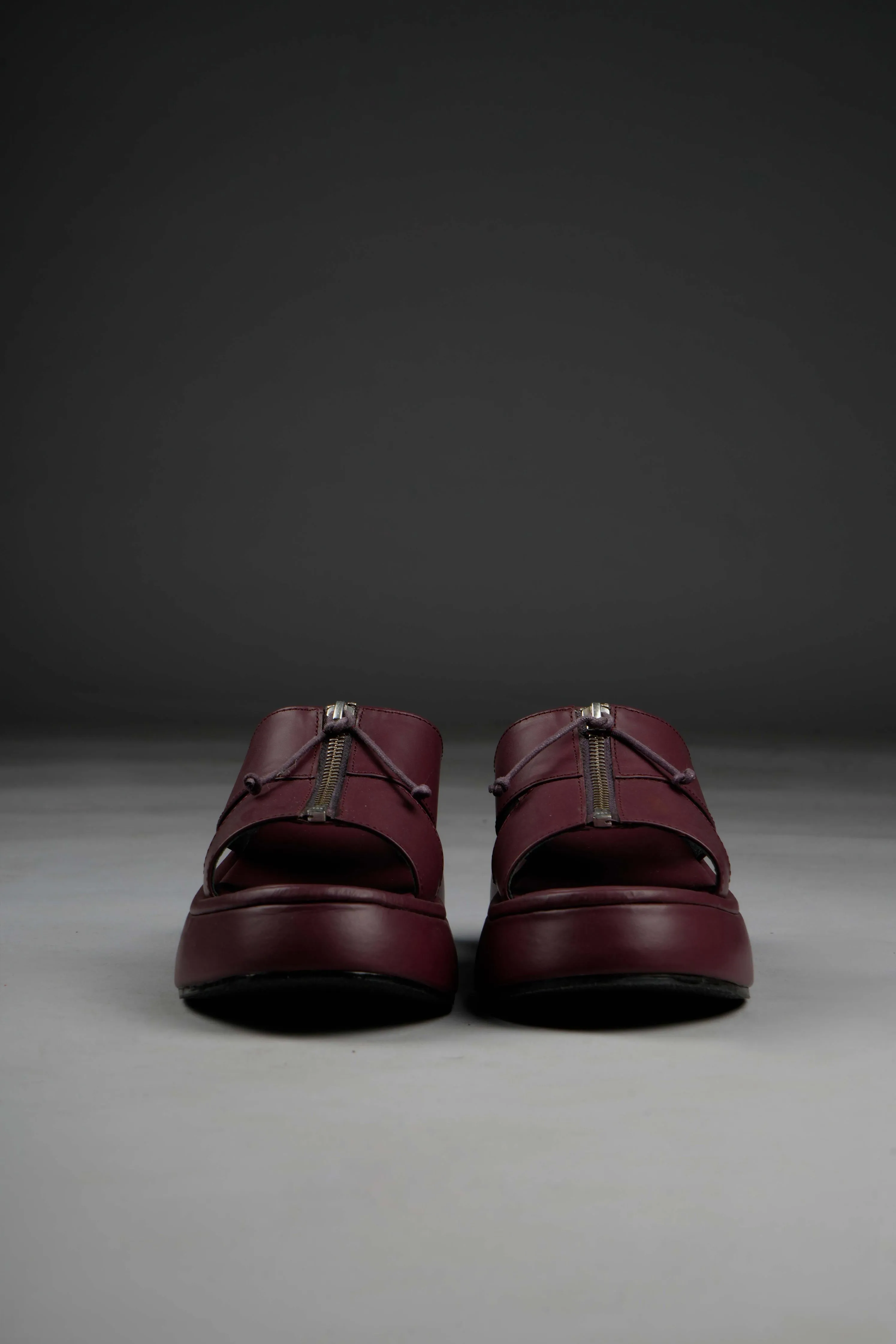 Fonda Low in Burgundy