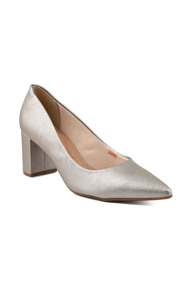 Formal Court Shoes I44445-Silver