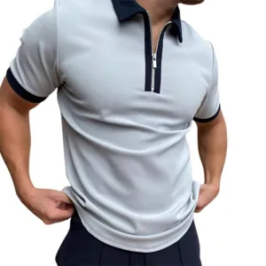 Fred - Herren Polo Shirt Mit Reißverschluss