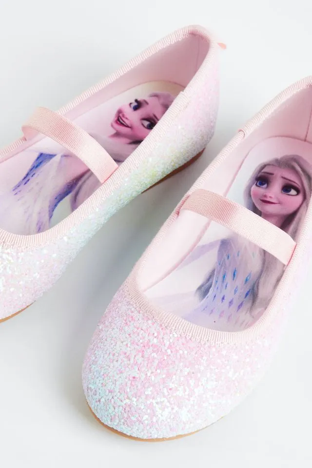 Frozen Girls Glittery Pumps