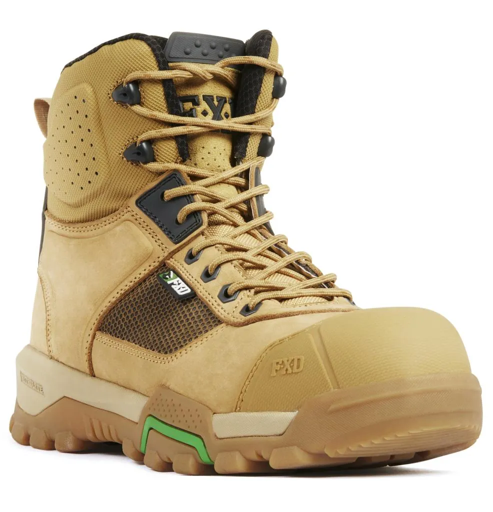 FXD Boots WB-1 6.0 Hi-Cut Work Boots Zip Side