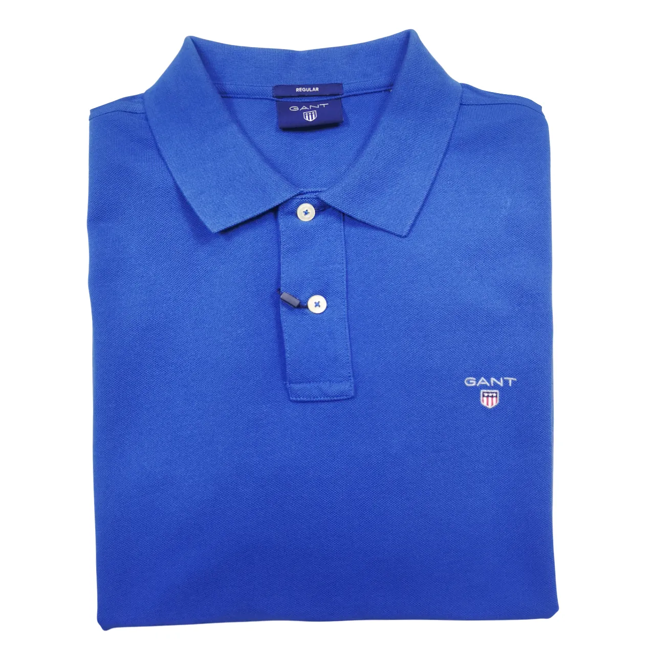 Gant Original SS Pique Nautica Blue Golfer