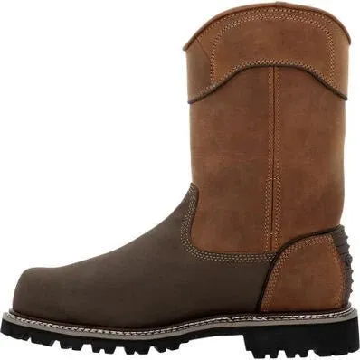 Georgia Boot Brute Men's Composite Toe Waterproof Work Boots Gb00644 In Brown