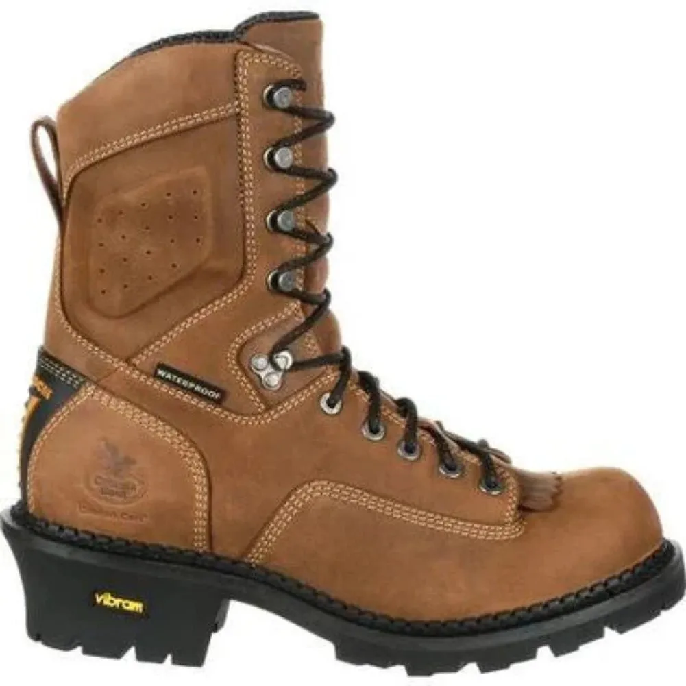 Georgia Boot Comfort Core Logger Men's Work Boots Gb00097 In Brown