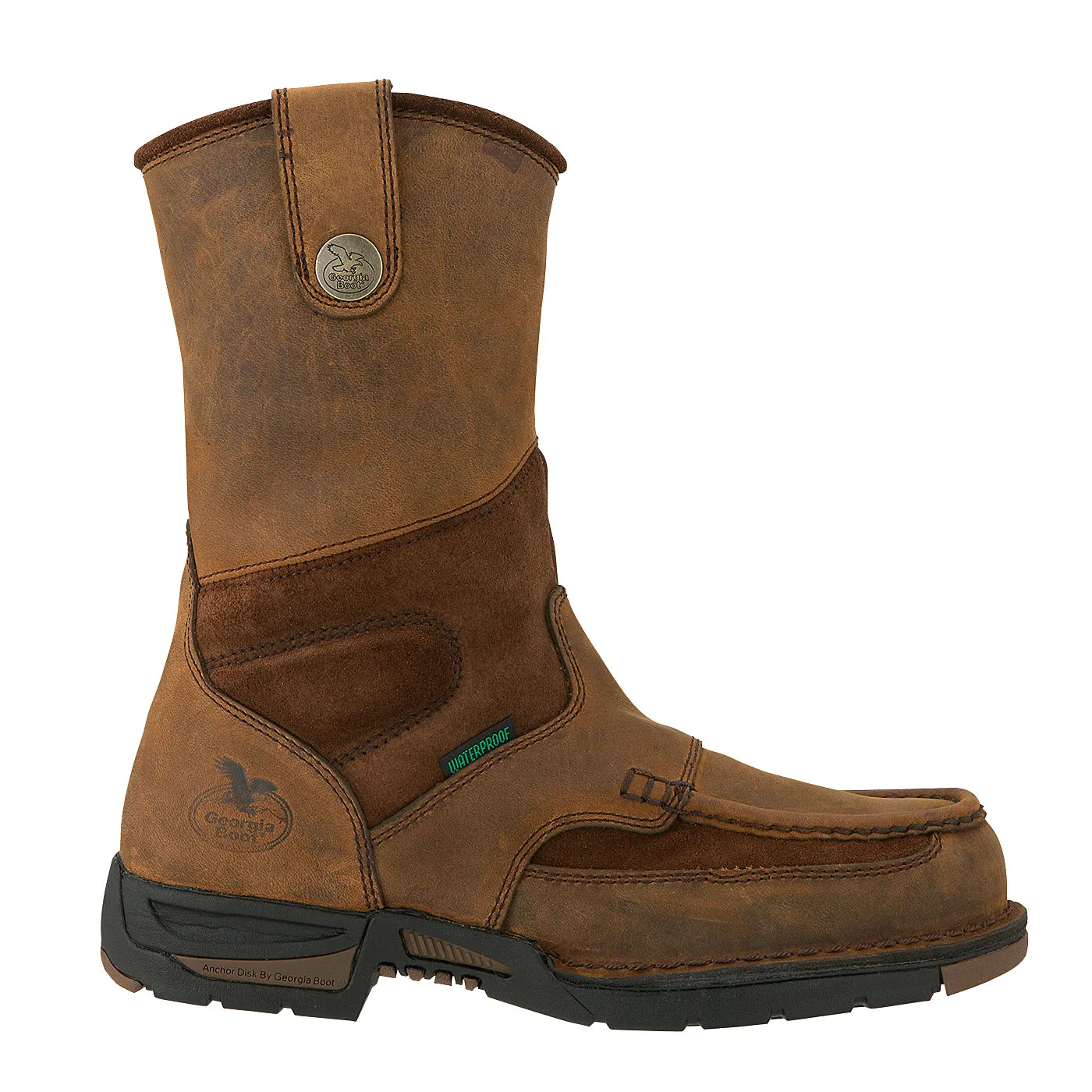 Georgia Men's Athens Steel Toe Waterproof Wellington Boot G4603