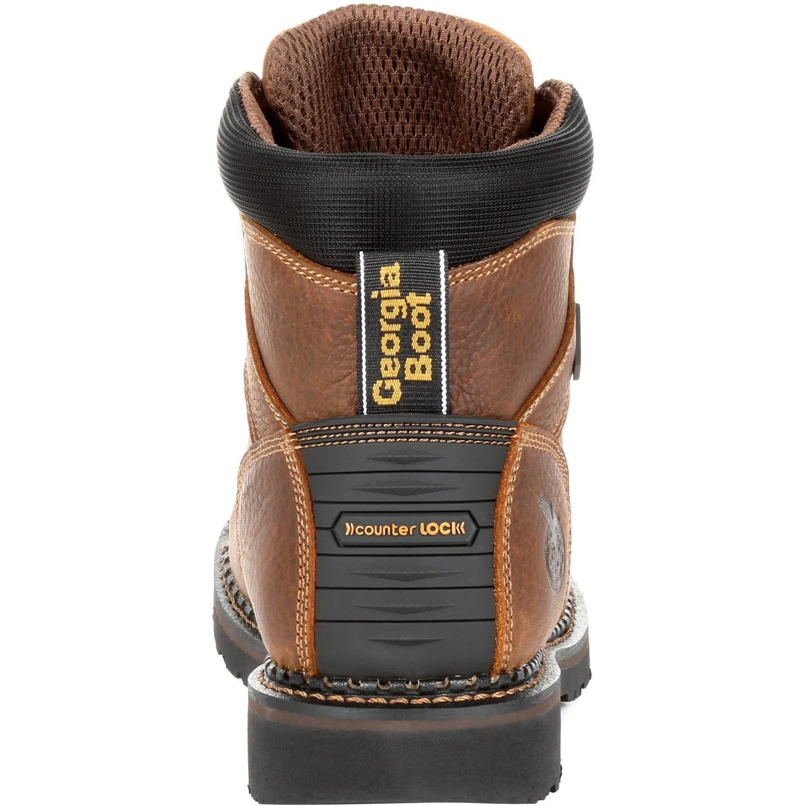 Georgia Men's Giant Revamp 6" Waterproof Work Boot - Brown - GB00316