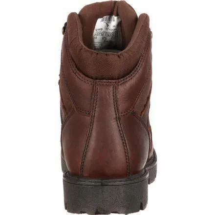 Georgia Men's Homeland 6" Waterproof Work Boot - Brown - G106