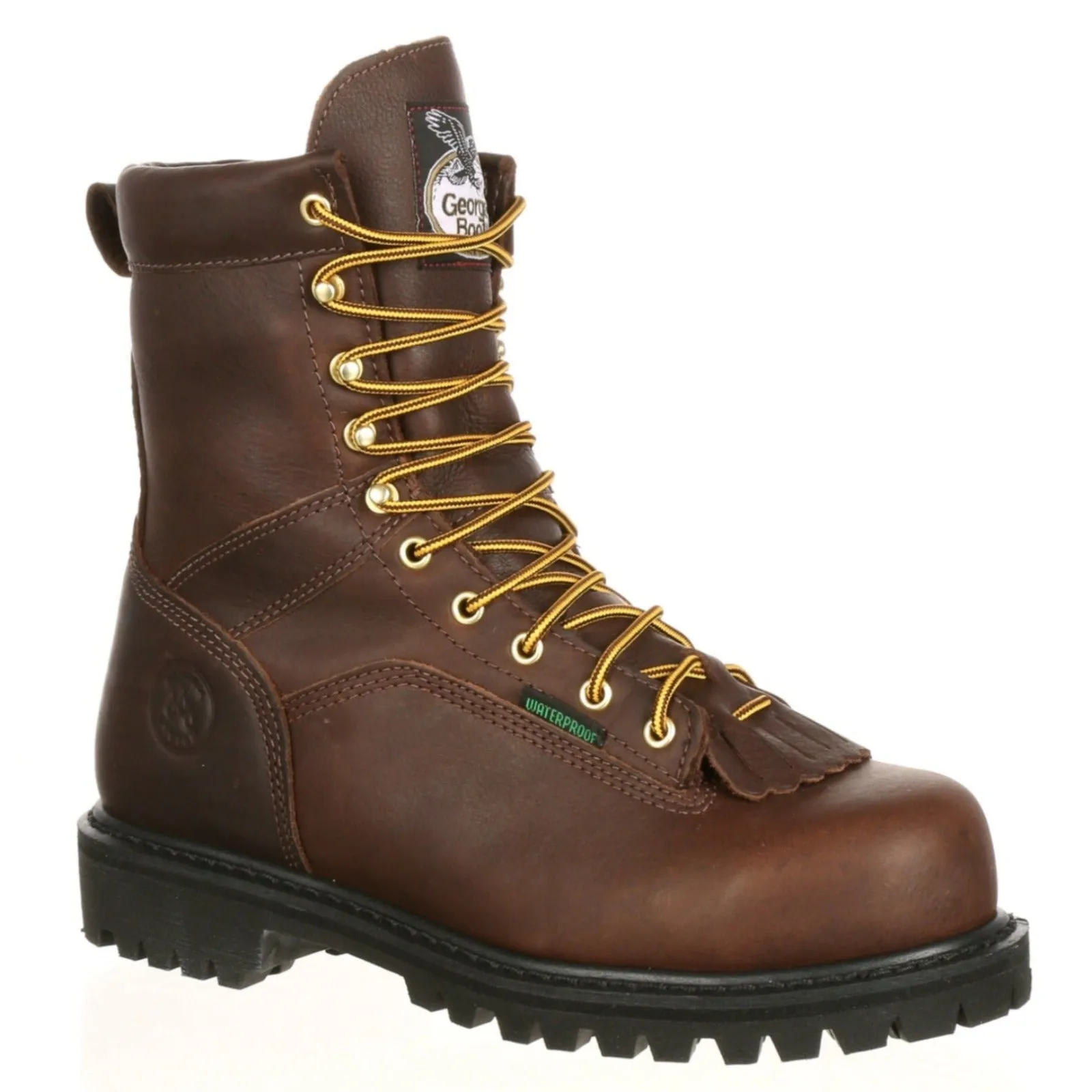 Georgia Men's Lace-To-Toe Waterproof Work Boot G8041