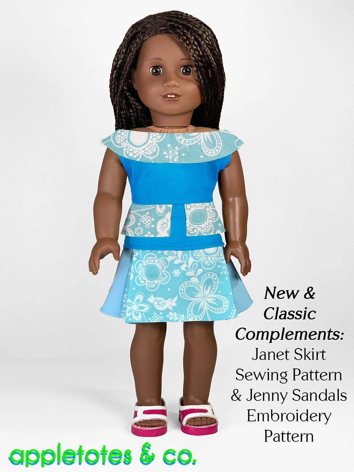 Ginny Blouse 18 Inch Doll Sewing Pattern