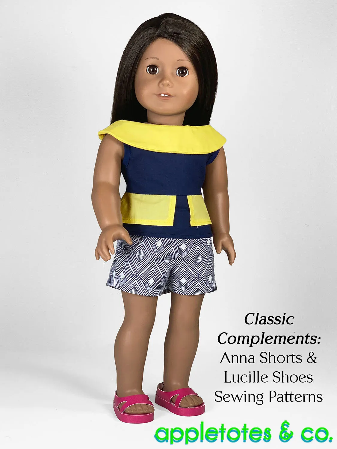 Ginny Blouse 18 Inch Doll Sewing Pattern