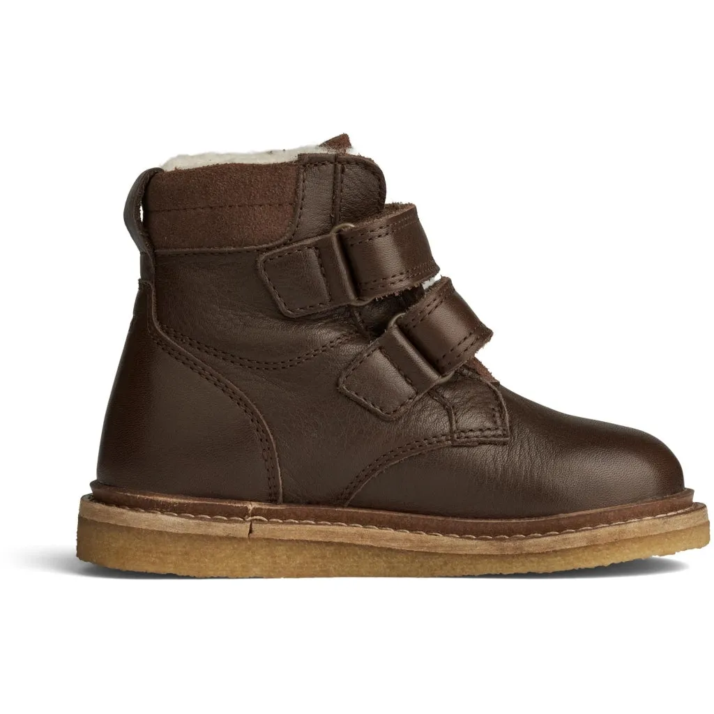 Hanan Velcro Tex - brown