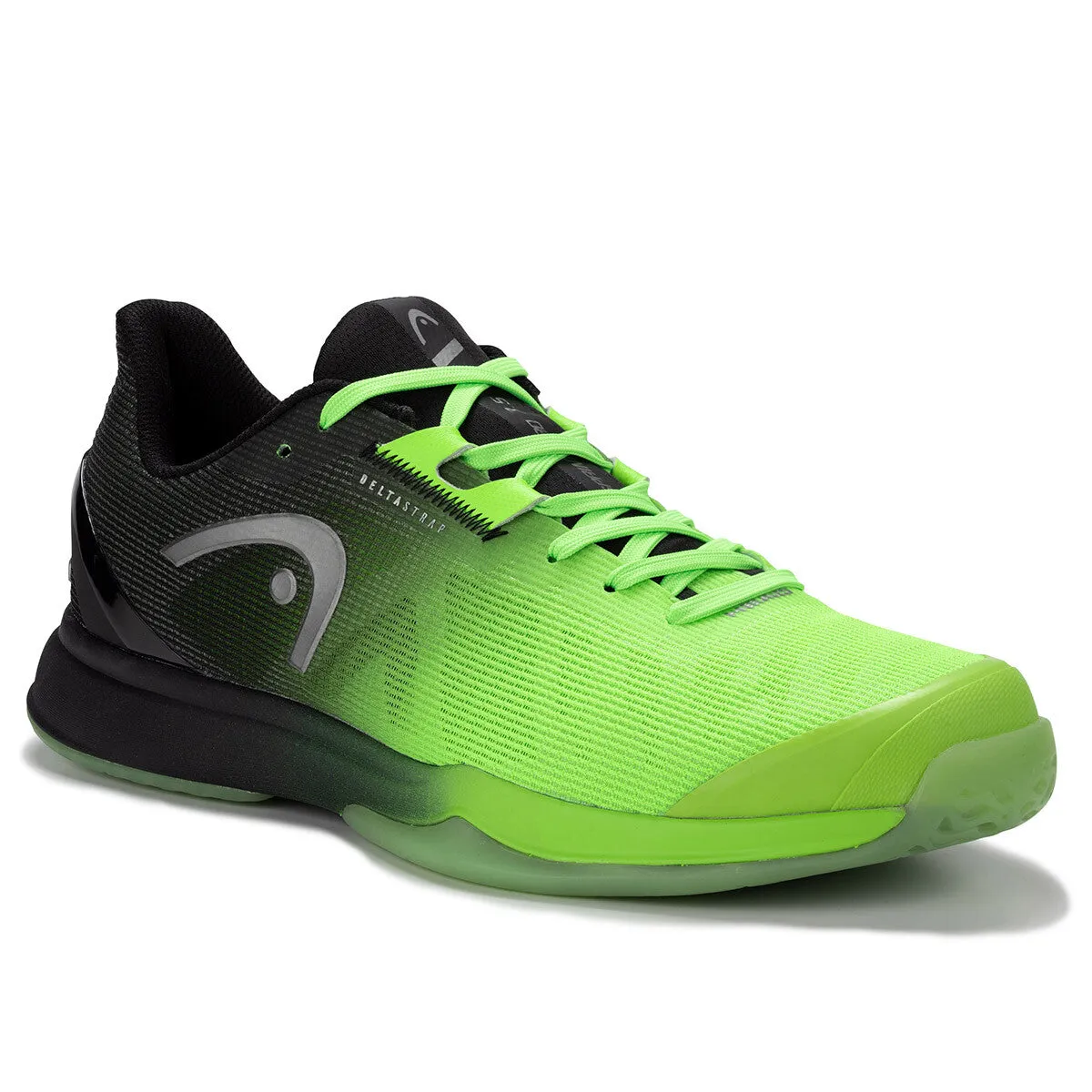 Head Sprint Pro 3.5 Men's Indoor Shoes Black Neon Green