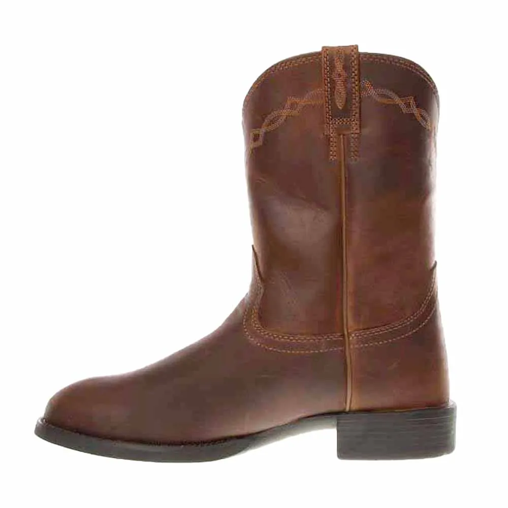 Heritage Roper Round Toe Cowboy Boots