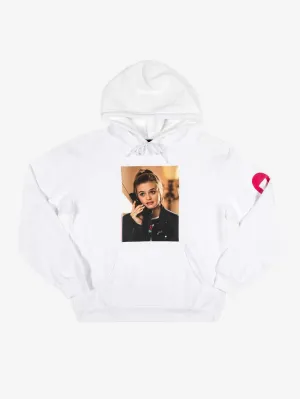 Highly Selective White Hoodie