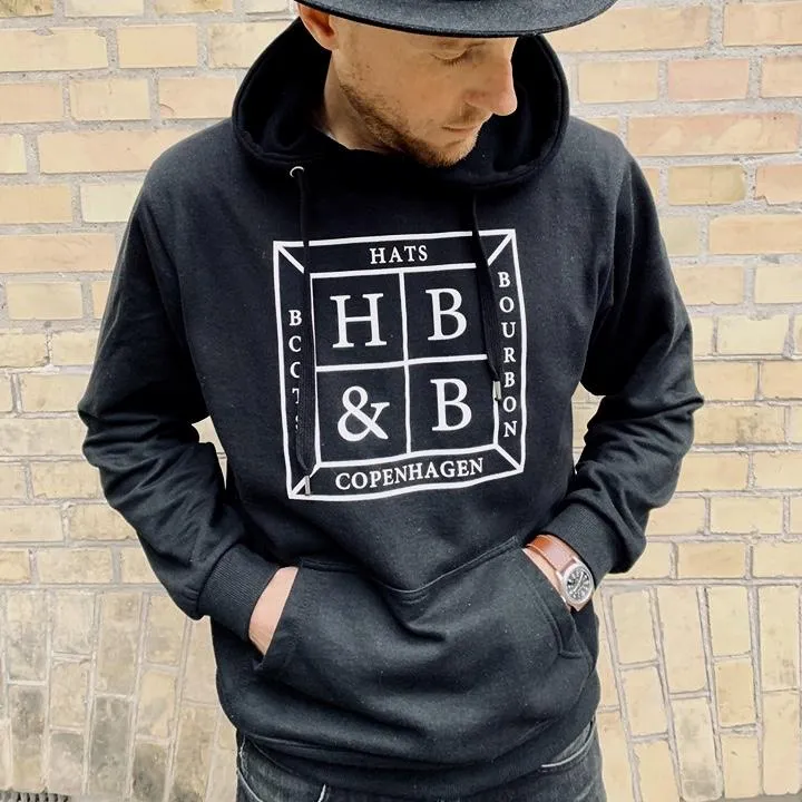 Hoodie Black -  HB&B