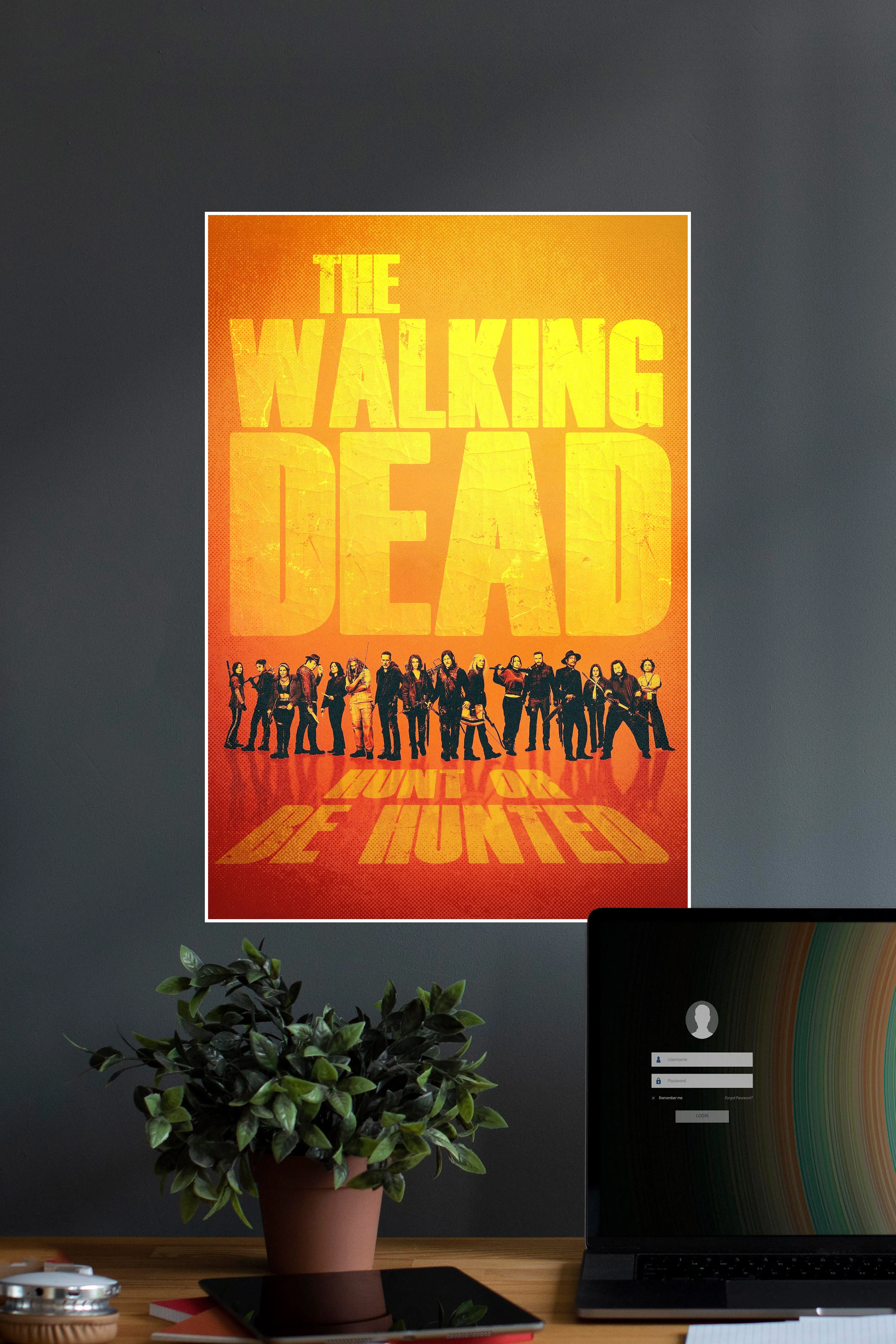 HUNT OR BE HUNTED | THE WALKING DEAD #02 | Series Poster