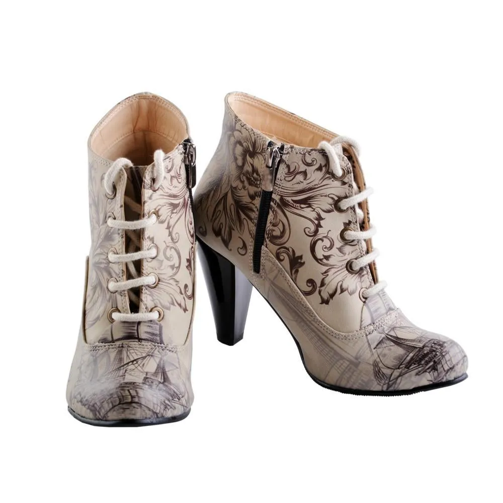 In the Ocean Ankle Boots BT310