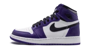 JORDAN 1 HIGH COURT PURPLE WHITE GS