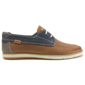 Jucar Calfskin Leather Men's Boat Shoes