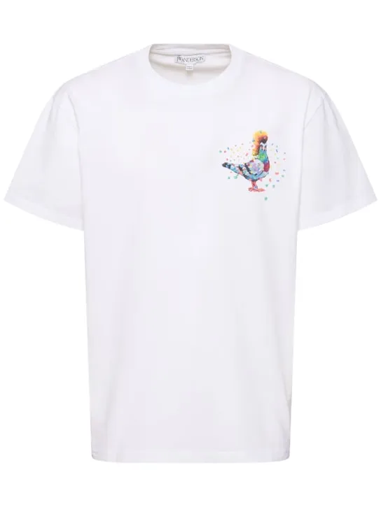 JW Anderson   JW Pride printed jersey t-shirt 