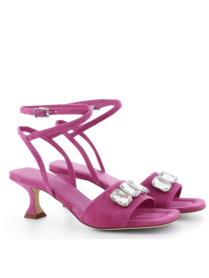 Kennel & Schmenger Brook Pink Suede Sandals 91-57610-399