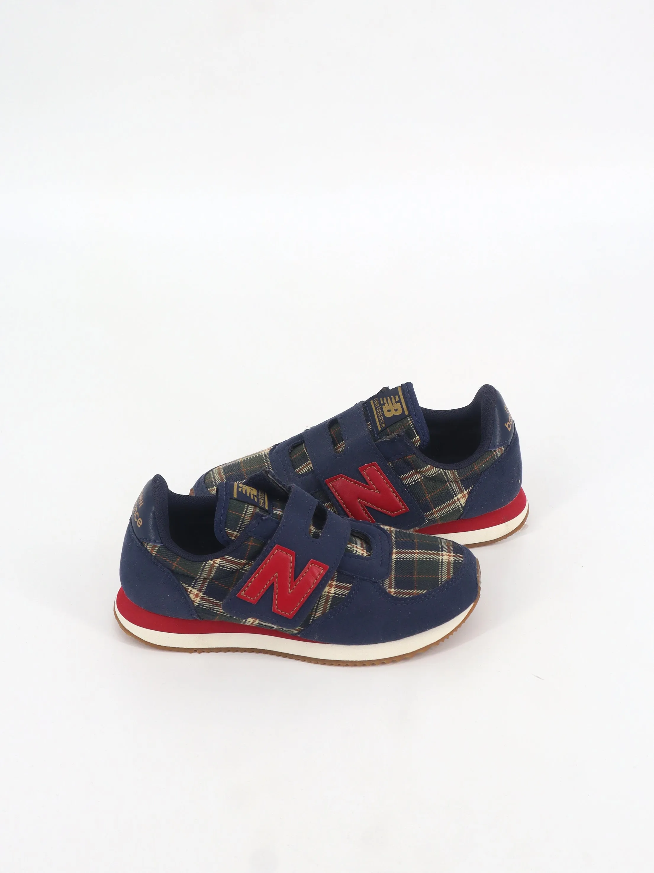 Kids Boy's Brand Logo Embroidered Sneakers,Navy