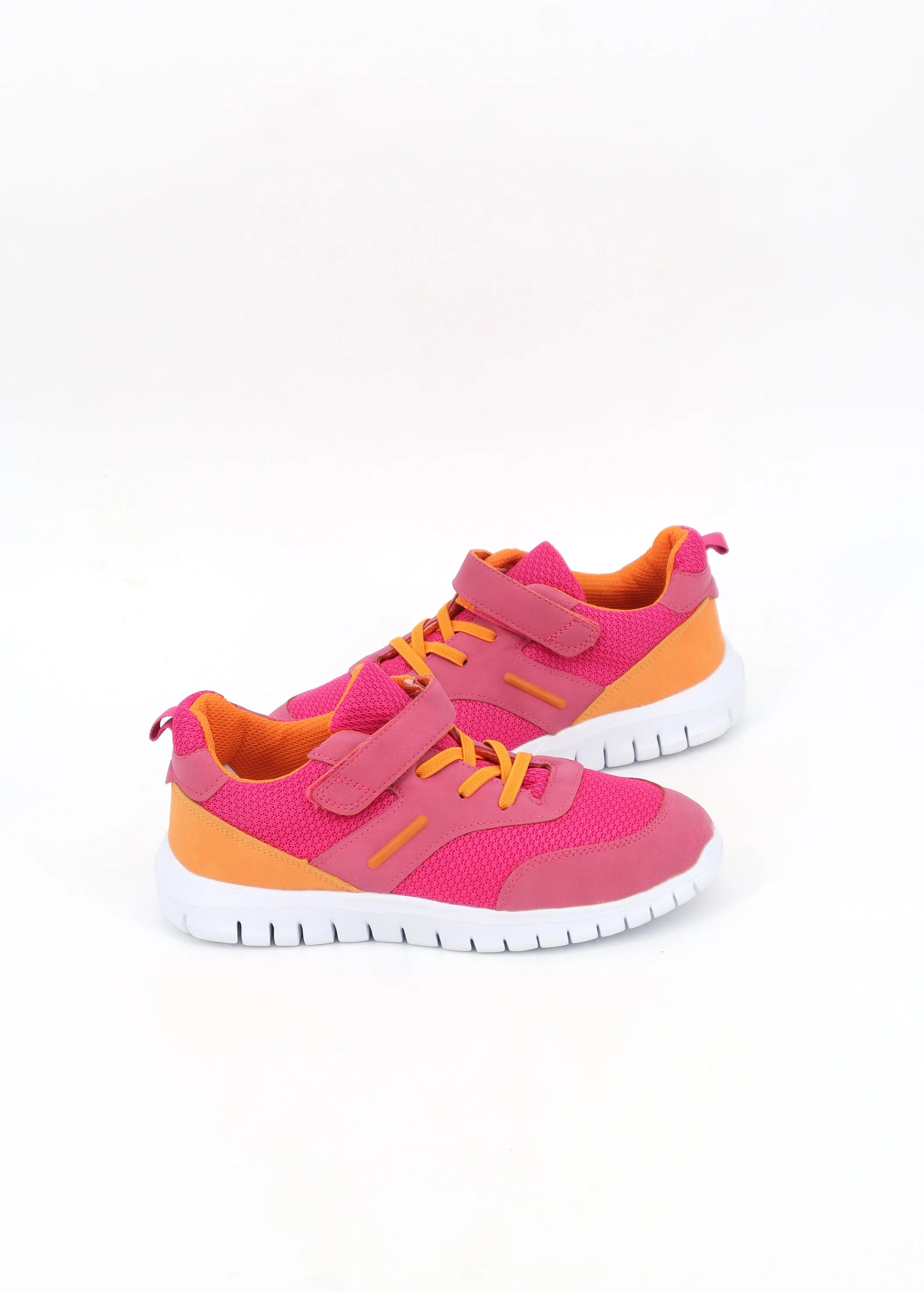 Kids Girl's Colorblocked Trainers,Pink/Orange