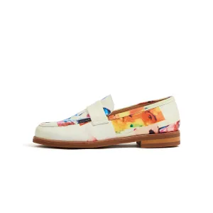 Kidsuper Mens Collage Faces Printed Loafers