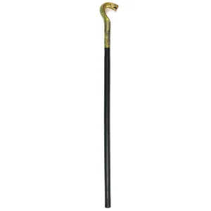 King Cobra Cane - Egyptian Style Staff or Scepter for Emperor - 1 Piece Costume Accessory Prop