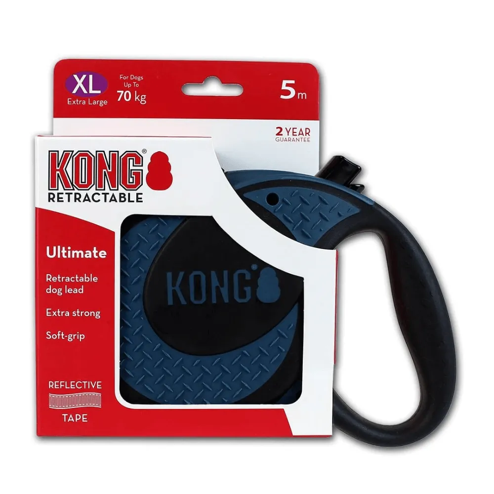 KONG ULTIMATE XL Retractable 5m Tape Dog Leash