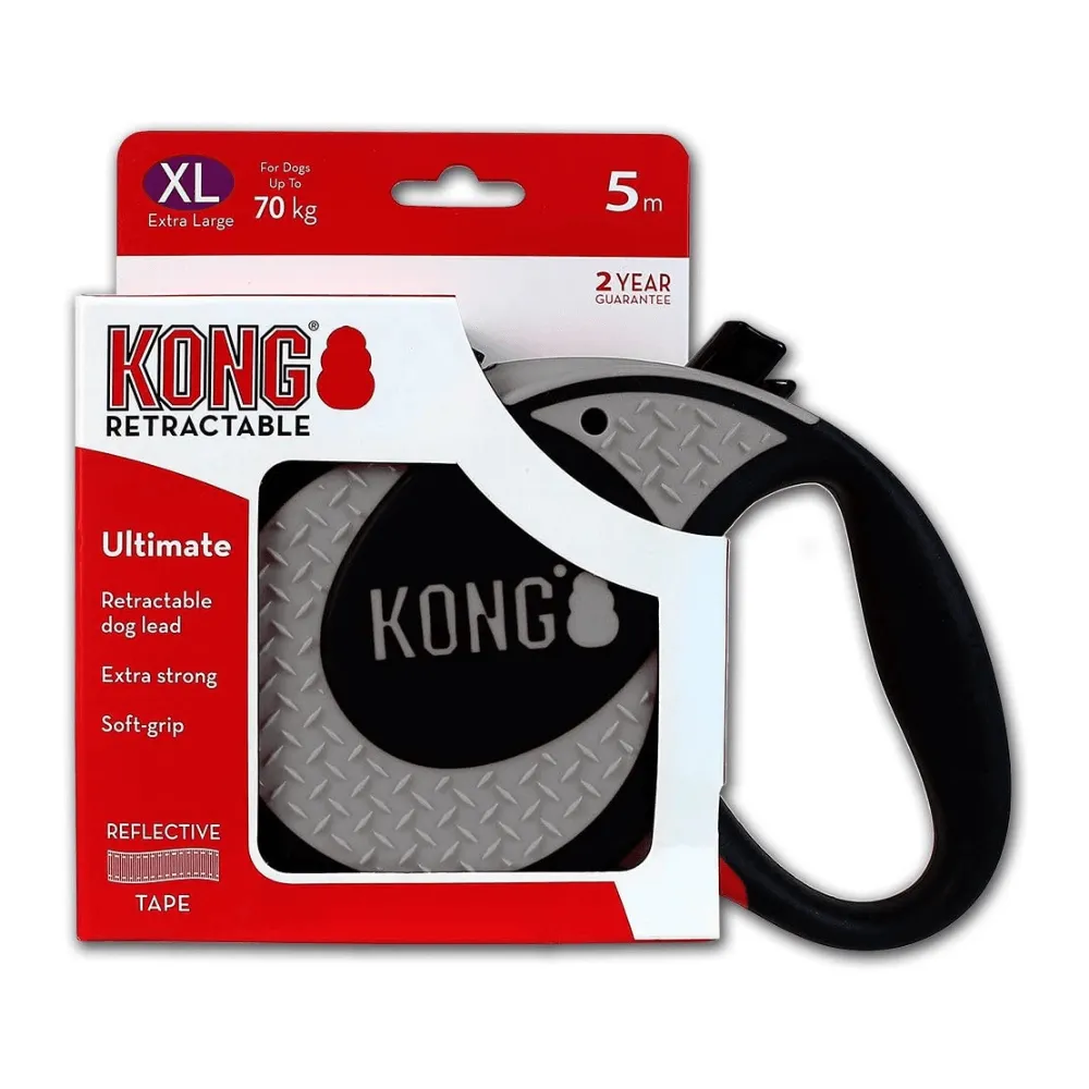 KONG ULTIMATE XL Retractable 5m Tape Dog Leash