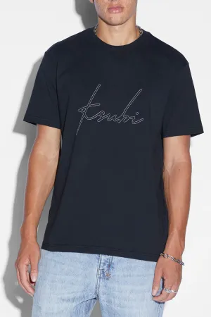 Ksubi Skripture Kash Tee - Jet Black