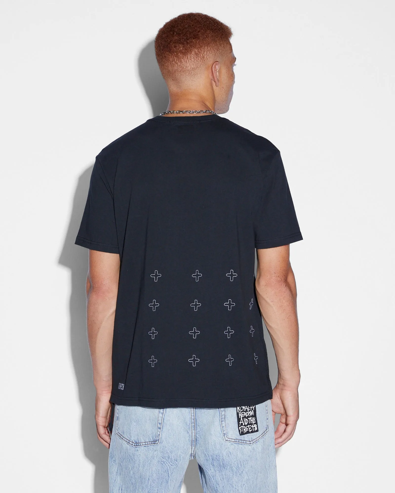 Ksubi Skripture Kash Tee - Jet Black