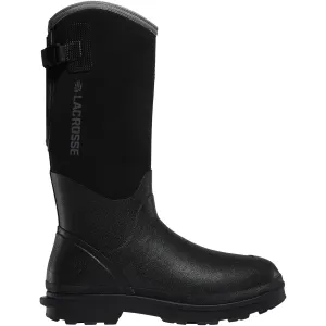 Lacrosse Alpha Range Mens Black Rubber 14in CT WP Work Boots