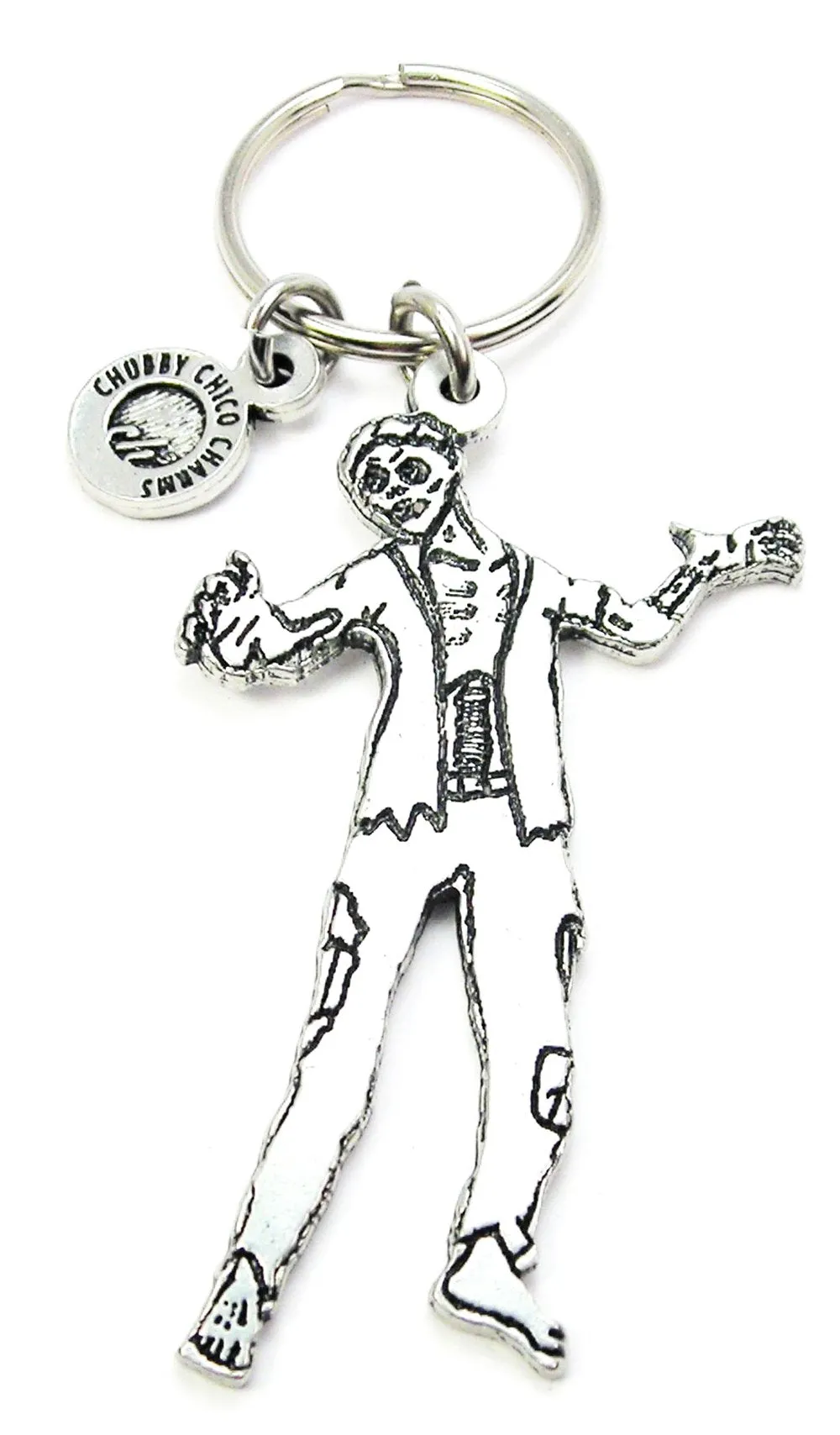 Large Walking Zombie Key Chain