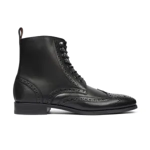 Masuyo - Men's Black Calf Leather Boot