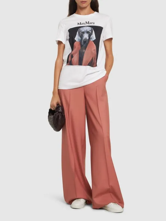 Max Mara   Cipria printed jersey t-shirt 