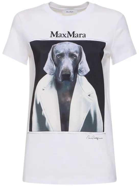 Max Mara   Cipria printed jersey t-shirt 