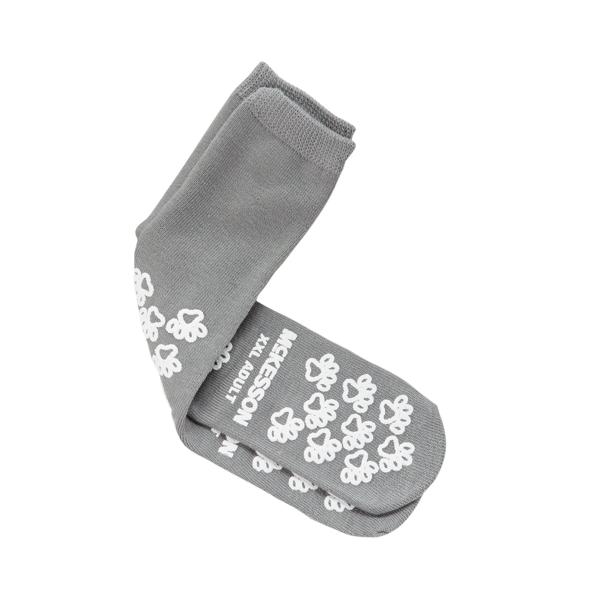 McKesson Terries™ Adult Slipper Socks, 2X-Large, Gray