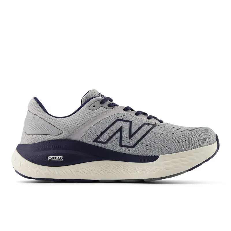 Men's 1540 Aluminum Grey with NB Navy V4