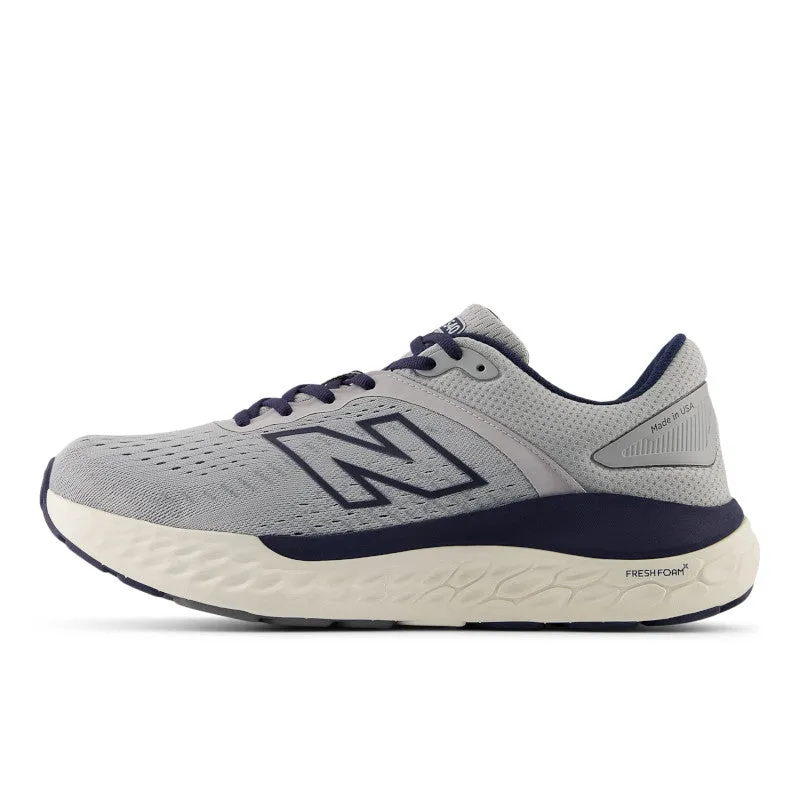 Men's 1540 Aluminum Grey with NB Navy V4