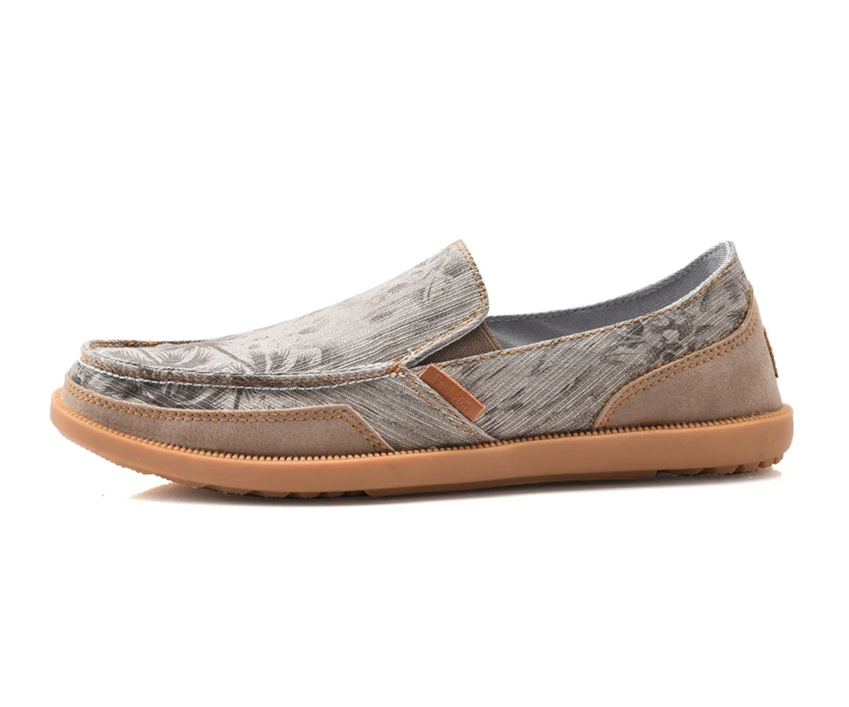 Mens Classic Cloth Shoes Breathable Slip on Flat Loafer | runandup