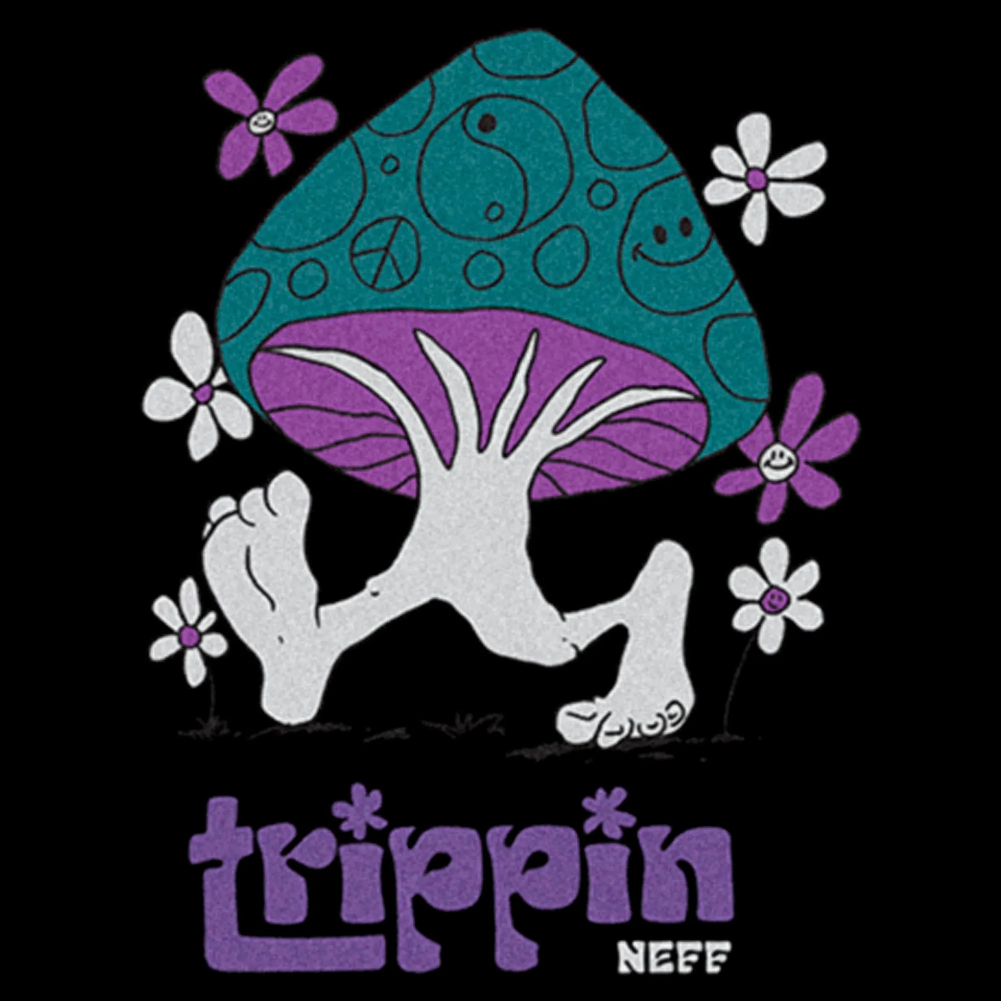 Men's NEFF Trippin Mushroom T-Shirt