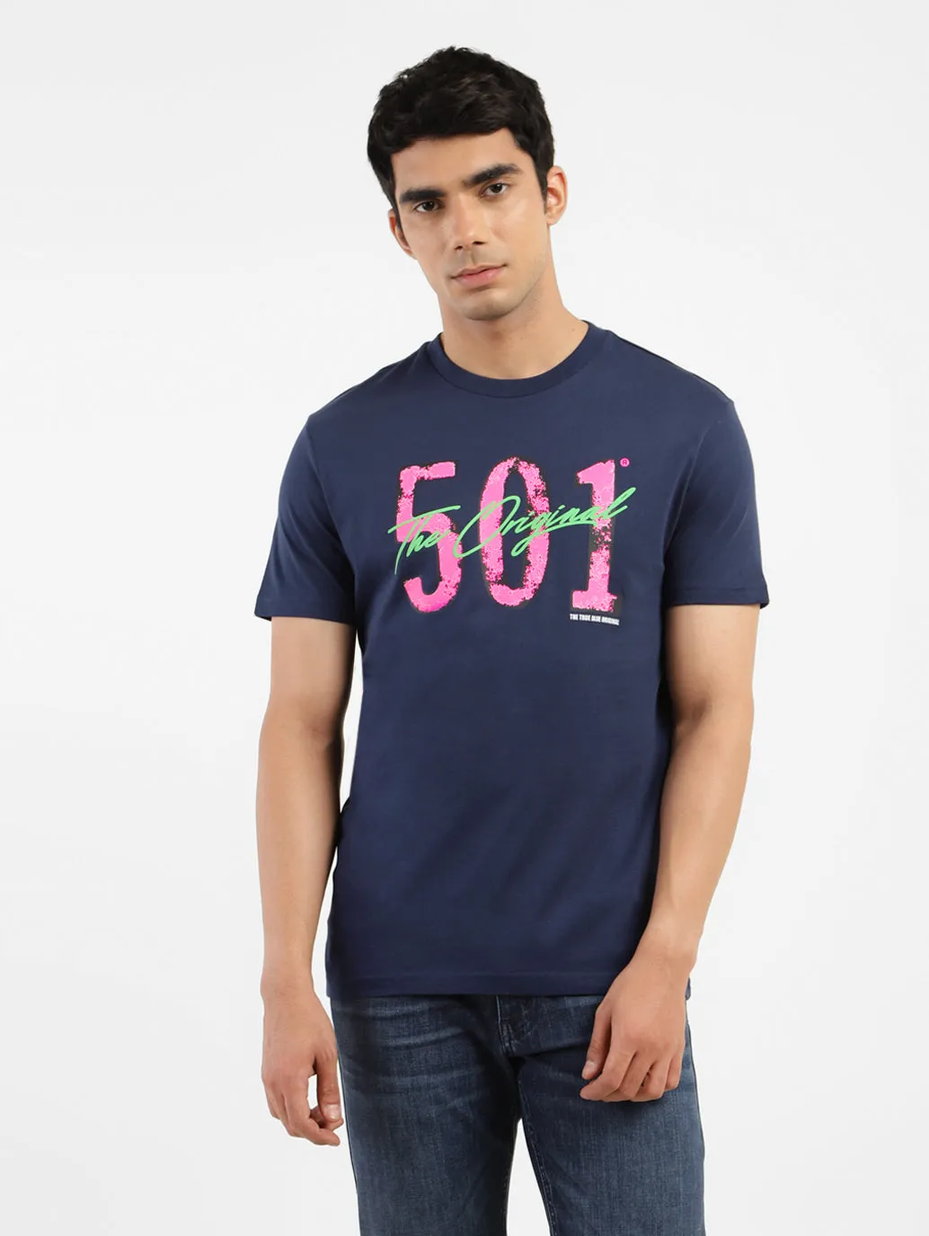 Men's Printed Slim Fit T-shirt