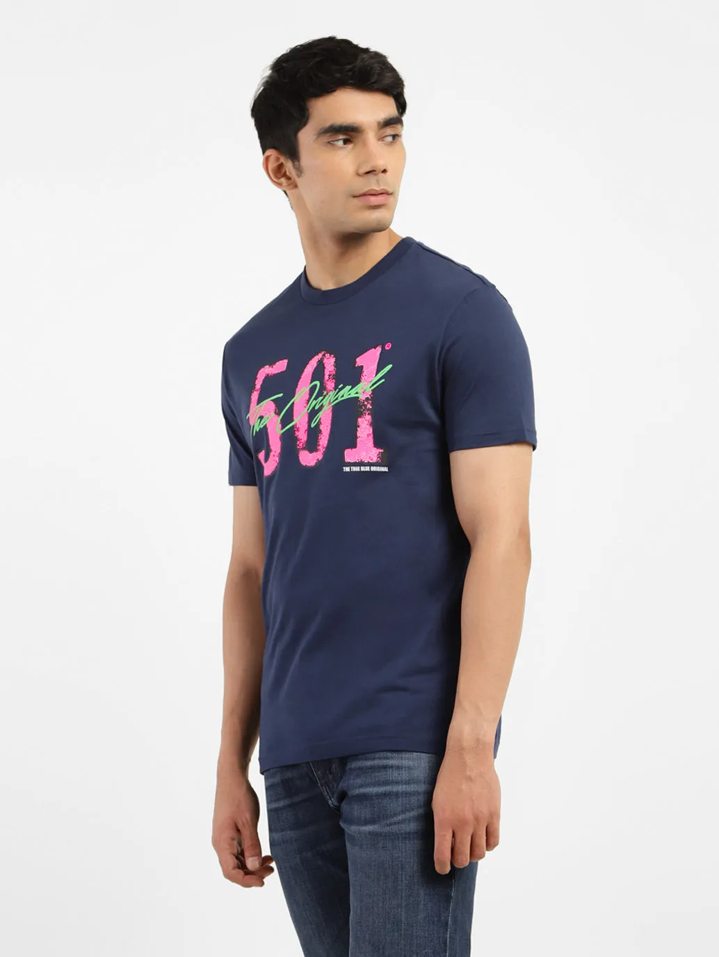 Men's Printed Slim Fit T-shirt