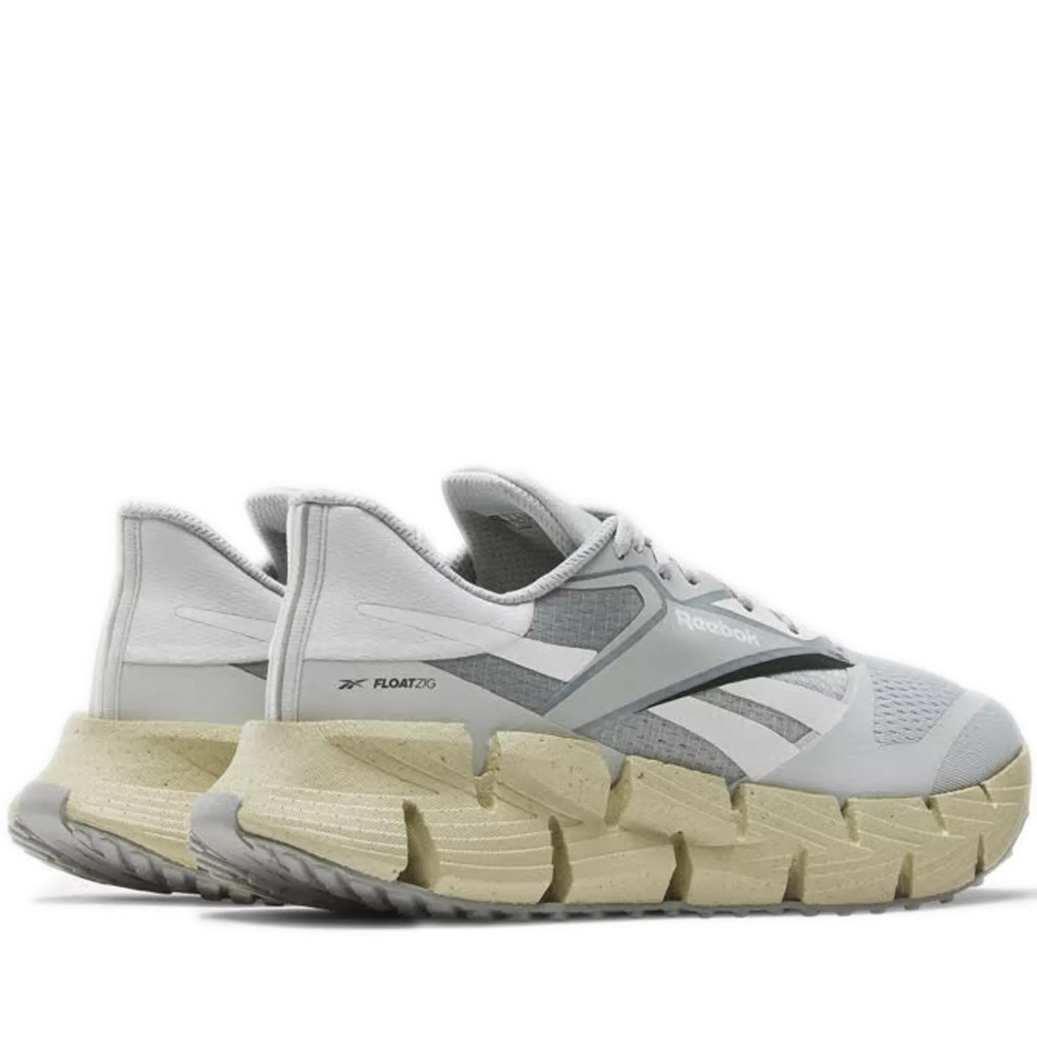 Men's Reebok FloatZig 1 Shoes - Grey1 / Grey 2 / Classic Beige